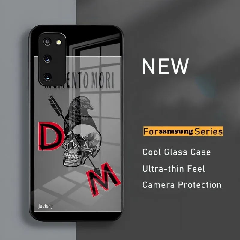 Alternative Dance Depeches Modes Phone Case Samsung A54 S23 S21 S22 Ultra A 42 34 32 52 51 Note S10 E Plus S20 Pro A12 Glass