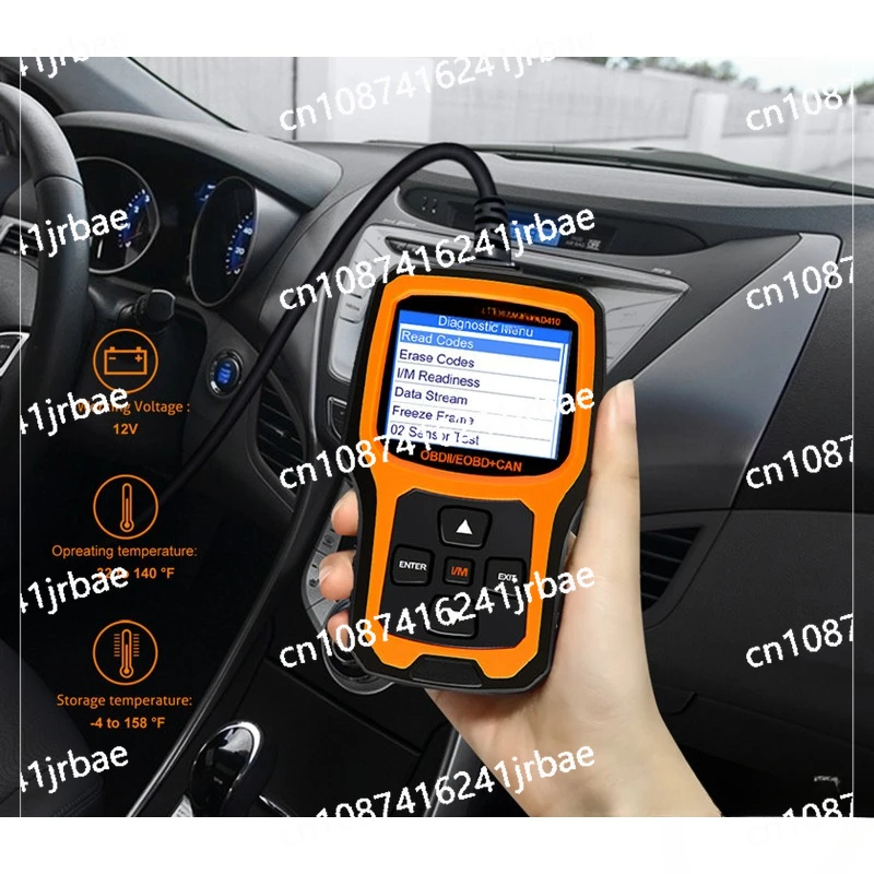 AD410 OBD2 Scanner Car Diagnostic Auto Diagnosti c Tool