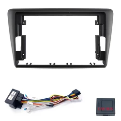 Car Radio Fascias Frame For Skoda Rapid NH3 NH1 2012-2020 9 inch 2DIN Stereo Panel Wire Harness Power Cord Cable Adapter Canbus