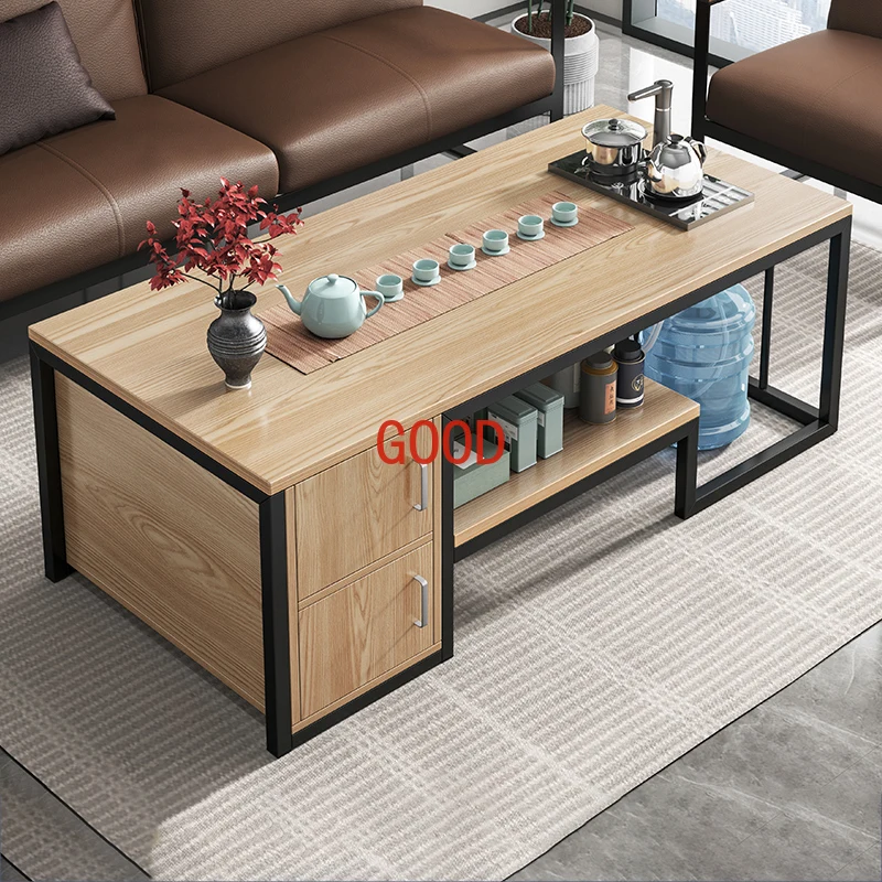 Tea Floor Coffee Tables Makeup Couch Minimalist Mesa Lateral Coffee Tables Console Wood Zigon Sehpa Living Room Furniture L