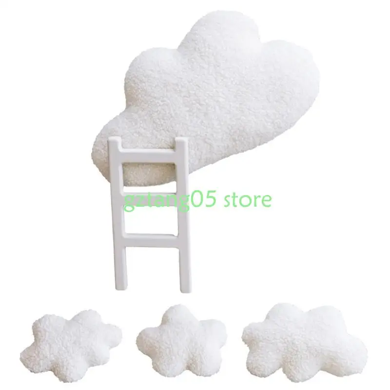 

57ee Multifunctional Cloud Ladder Newborns Photo Props Легкие и портативные позы для профессиональных фотографов