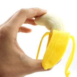 New Rubber Pet Toy Toothbrush Simulation Banana Dog Toy Cat Dog Bite Molar Chew Toys Puppy Toys Pet Supplies