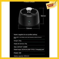 1Set Ashtray+Air Purifier Function Versatile  From Smokes To Remove Odor Smokeless Ashtray Multifunctional A