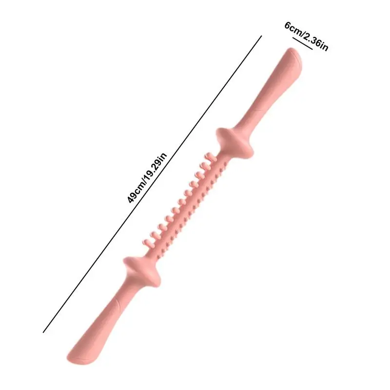 سٹک رولر پورٹیبل مساج رولرز پٹھوں کی چھڑی گردن کے پٹھوں کا مساج اینٹی پرچی ہینڈل رولنگ مساج اسٹک کے لئے