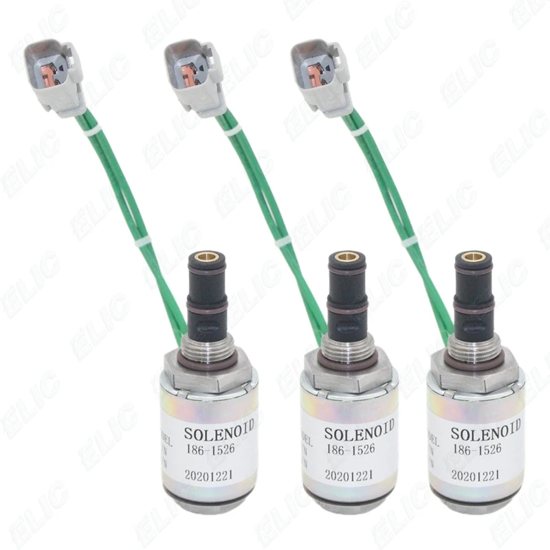 Elic Excavator Tractor 24v Solenoid Valve 24vdc 186-1526 3E-6269 3E6269 1861526