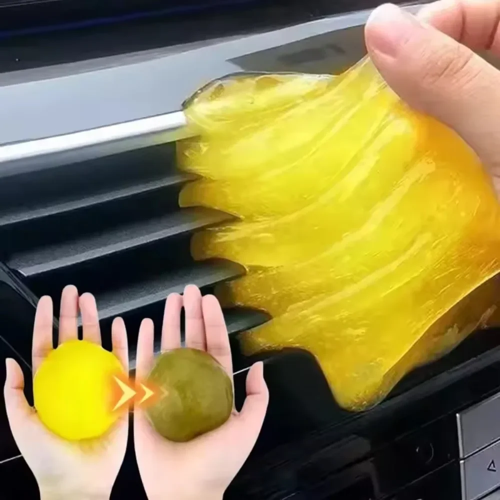 

Очиститель автомобильных щелей, большая емкость, гель для чистки салона автомобиля, мягкий очиститель вентиляционных отверстий, слизь, многоразовые детали