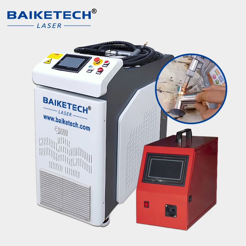 

Raycus Laser 1500W/2000W/3000W Handheld Fiber Laser Welding Machine Industrial Laser Welder with Empower welding joints