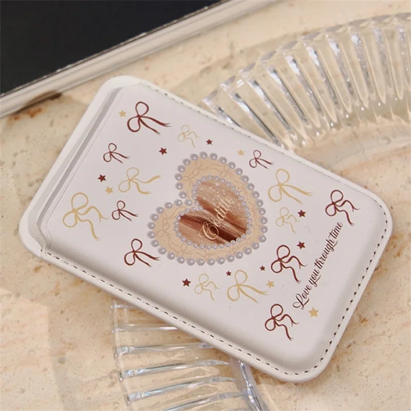 Leather Phone Wallet Case For Magsafe Magnetic Card Holder Credit Card Pocket Bag Slim Phone Cover Unisex Mobile Accessories