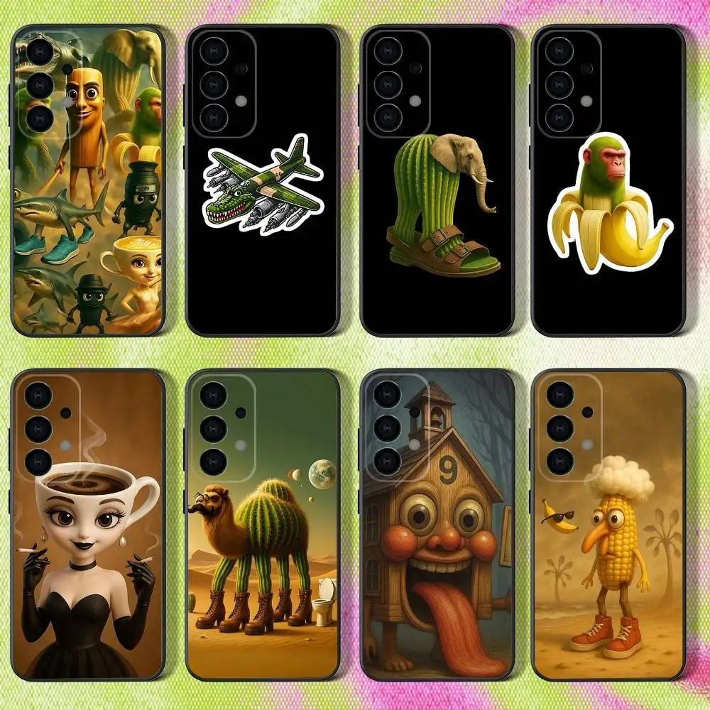 

B-Brainrot Tralalero Phone Case For Samsung S25,S24,S21,S22,S23,S30,Ultra,S20,Plus,Fe,Lite,Note,10,9,5G Black Cover