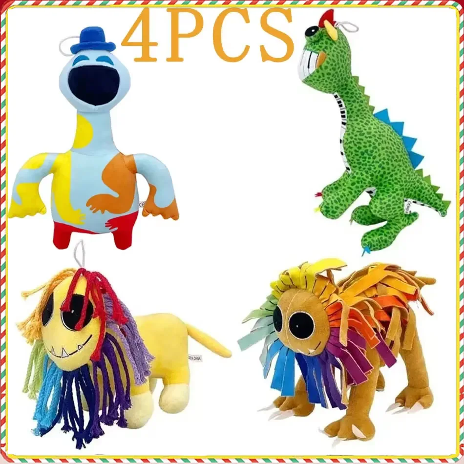 1/8 Uds PoppyPianosaurus canción de peluche dibujos animados juego de pesadilla Yarnabys León Plushie Huggy Wuggy almohada de peluche suave muñeca para niños