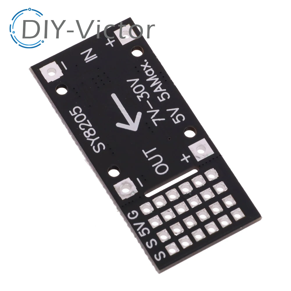 DC-DC MP2482 SY8205 Step-down Module 7-28V to 5V 5A Steering Gear Power Drive Power Module Steering Gear Drive Power Module