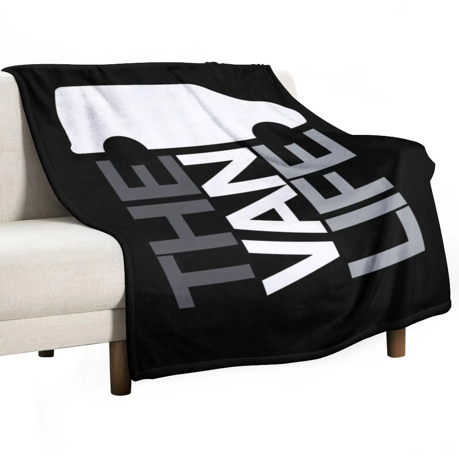 

The Van Life Logo : greyscale Throw Blanket heavy to sleep Blankets For Baby Comforter Blankets