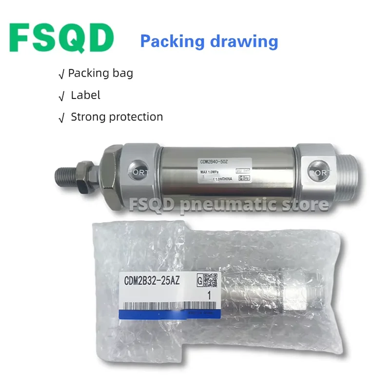 

1pc CDM2B20-25Z CDM2B20-50Z CDM2B20-50AZ CDM2B20-25A CDM2B20-50A CDM2B20-25AZ CDM2B20-50AZ Pneumatic Air Cylinder CDM2B Series