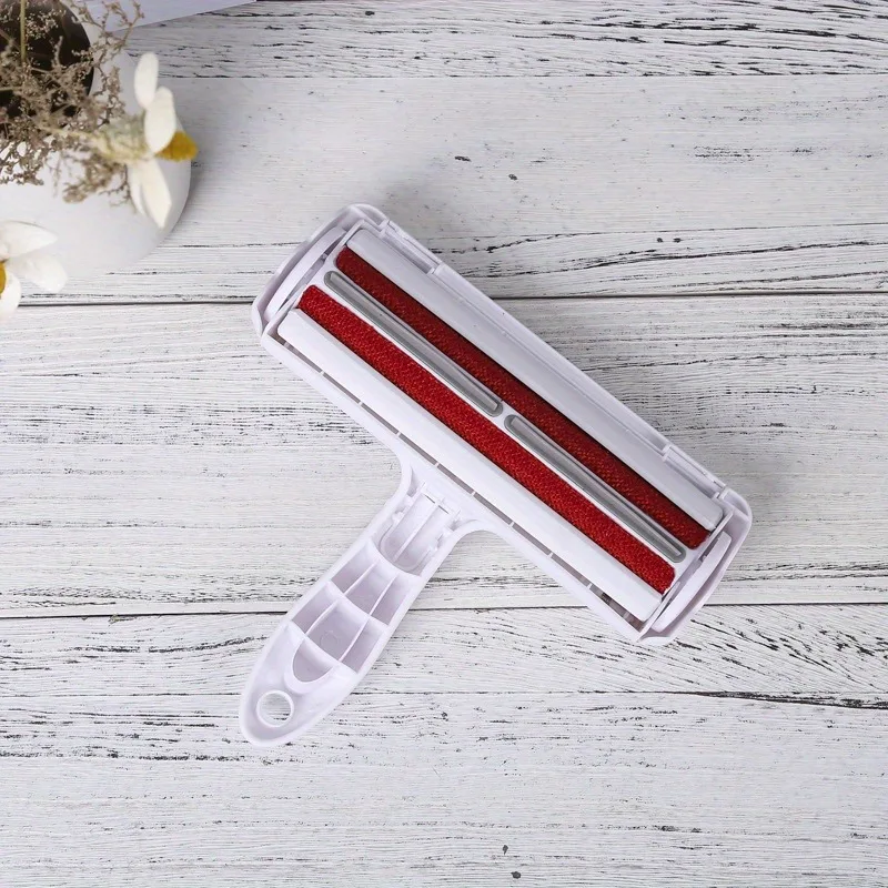 1pc Pet hair remover roller hair adhesive dog brush can be washed with water to remove floating hair adhesive brush
