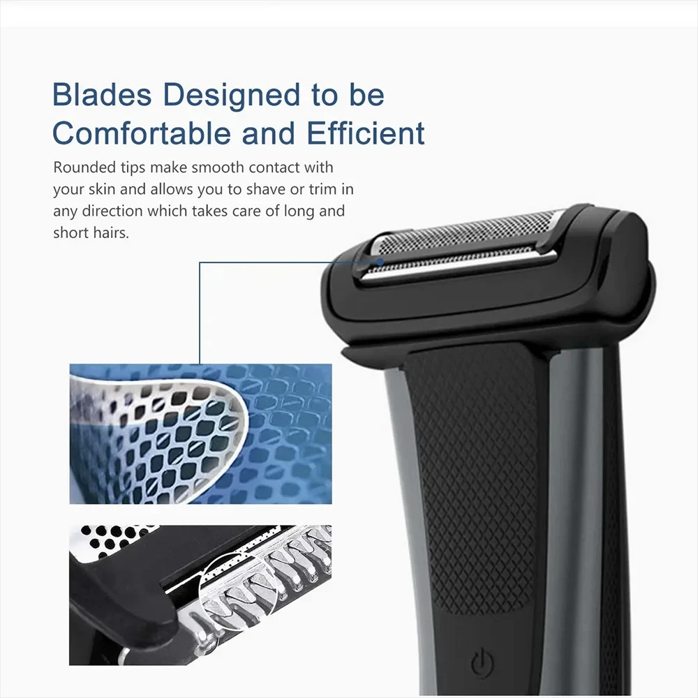 1/2/3 pieces suitable for Philips Bodygroom BG 2024-2040 S11 YSS2 YSS3 series shaver head replacement trimmer