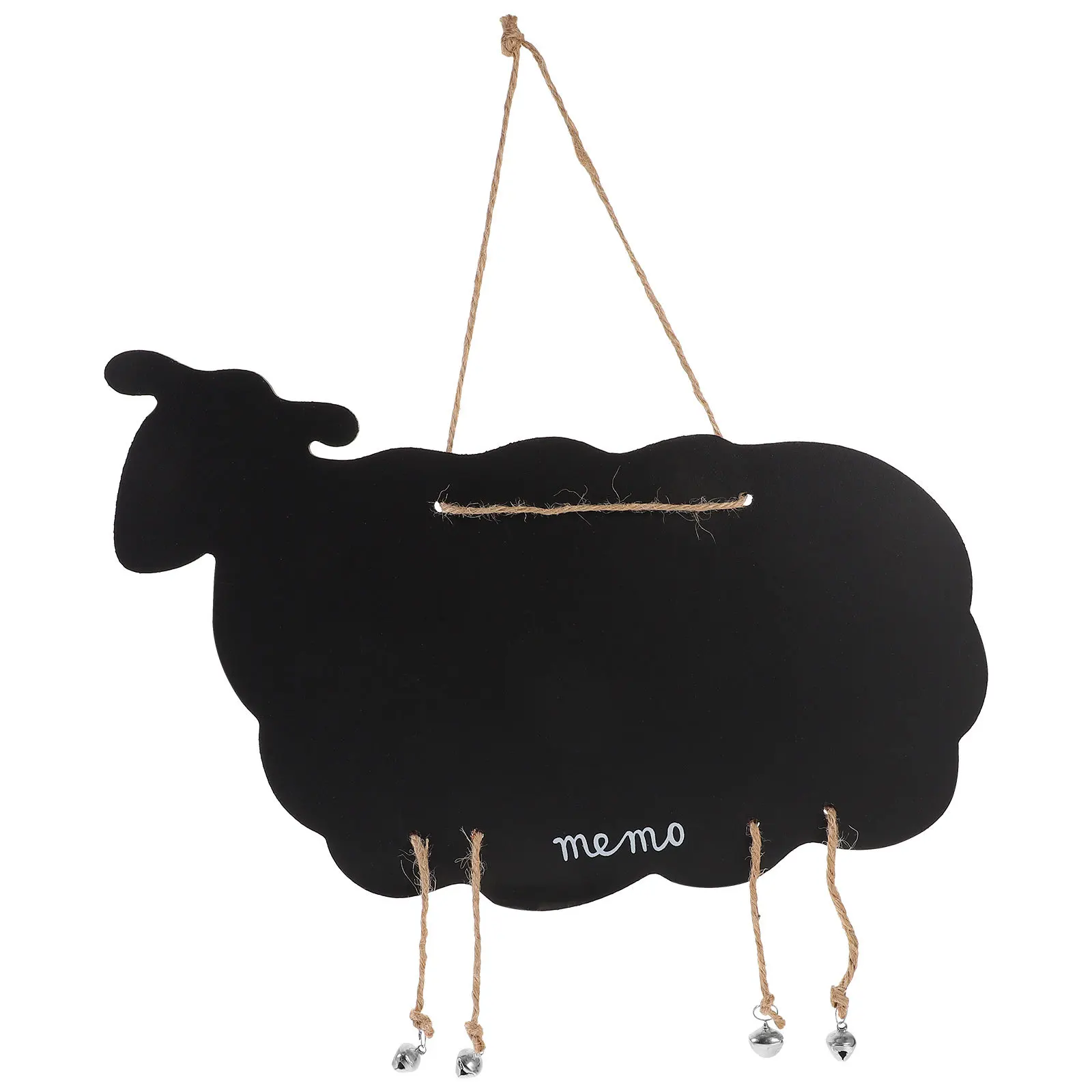 

Creative Goat Shape Hanging Blackboard Mini Sheep Chalkboard Wall Decor Blank Wooden Board For Cafe Shop Memo Display nament