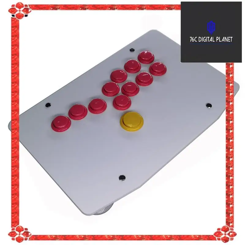 Контроллер «сделай сам», полная кнопка, аркадная боевая палка, игровой контроллер, джойстик в стиле Hitbox для PS4/PS5/ПК/ПЕРЕКЛЮЧАТЕЛЬ/Android, C, детали