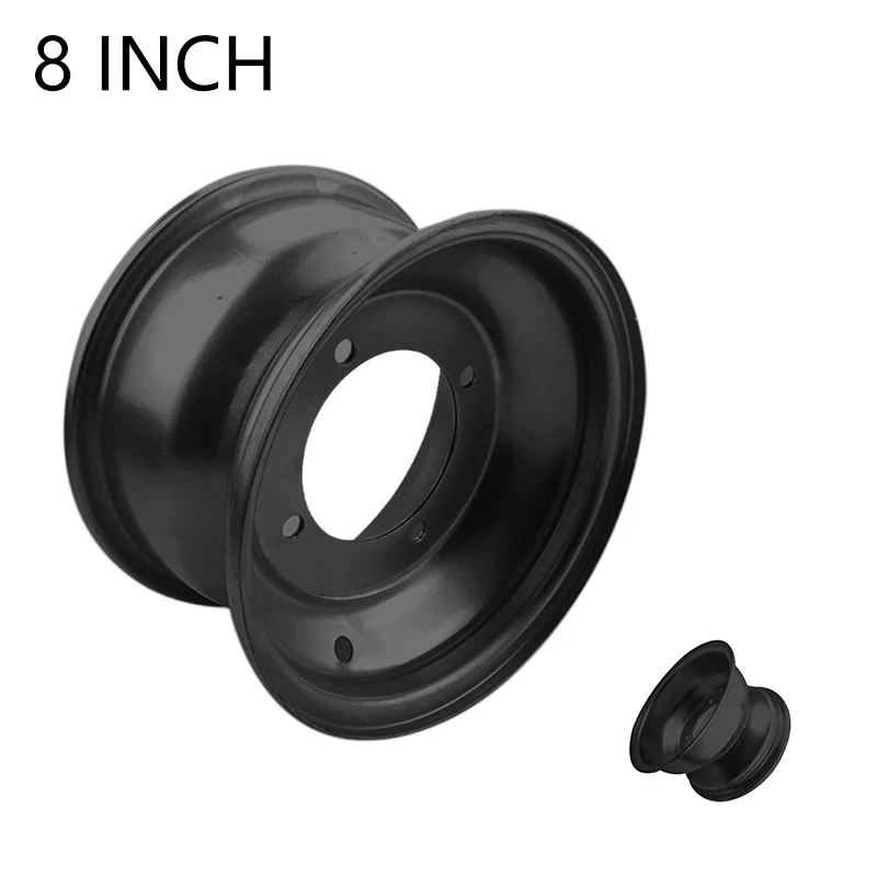 8 inch 4/3 hole front and rear wheels vacuum rims suitable for 150cc-250cc bull ATV accessories 8 inch ATV motorcycle parts