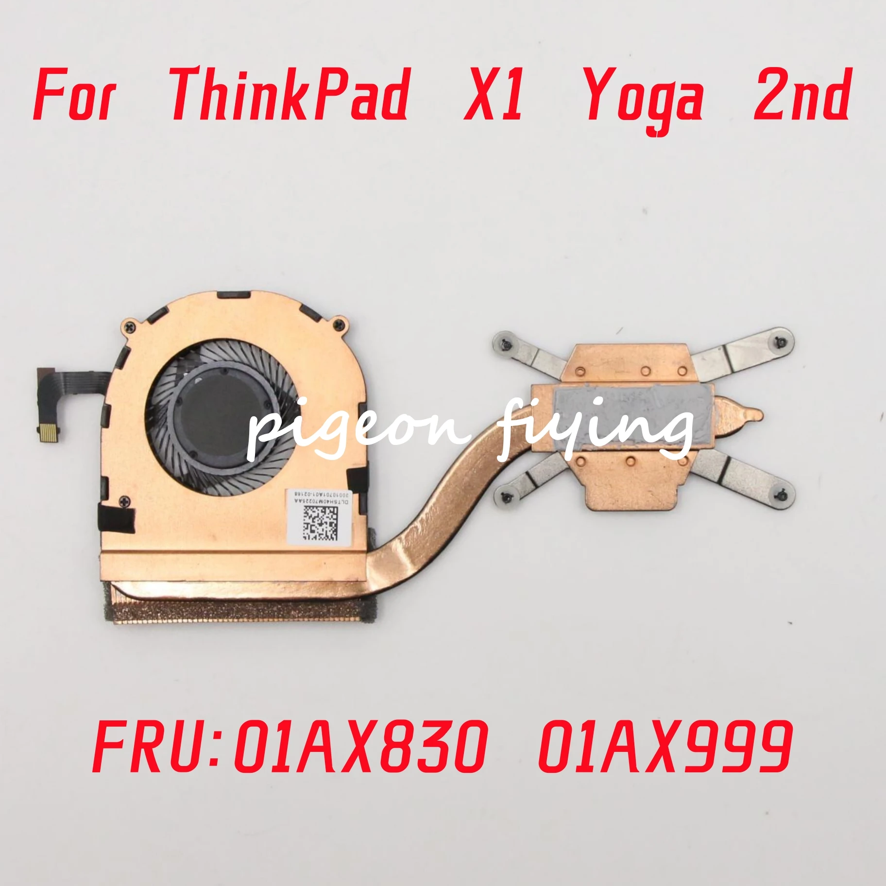 For Lenovo ThinkPad X1 Yoga 2nd Kipas Pendingin CPU Asli FRU: 01AX830  01AX999