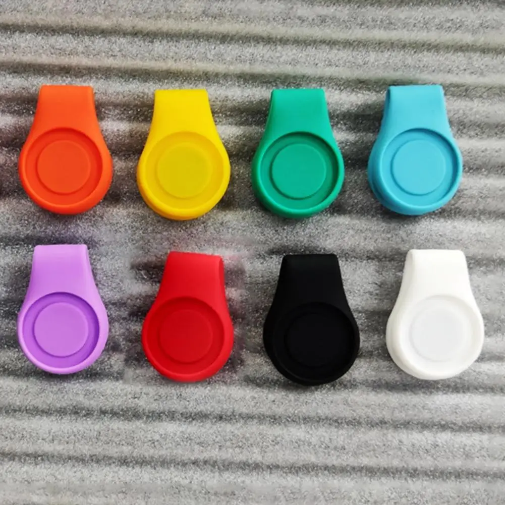 Golf Hat Clip Flavorless Magnetic Silicone Magnet Golf Ball Marker for Position Calibrating Ball Marker Hat Clip Accessories