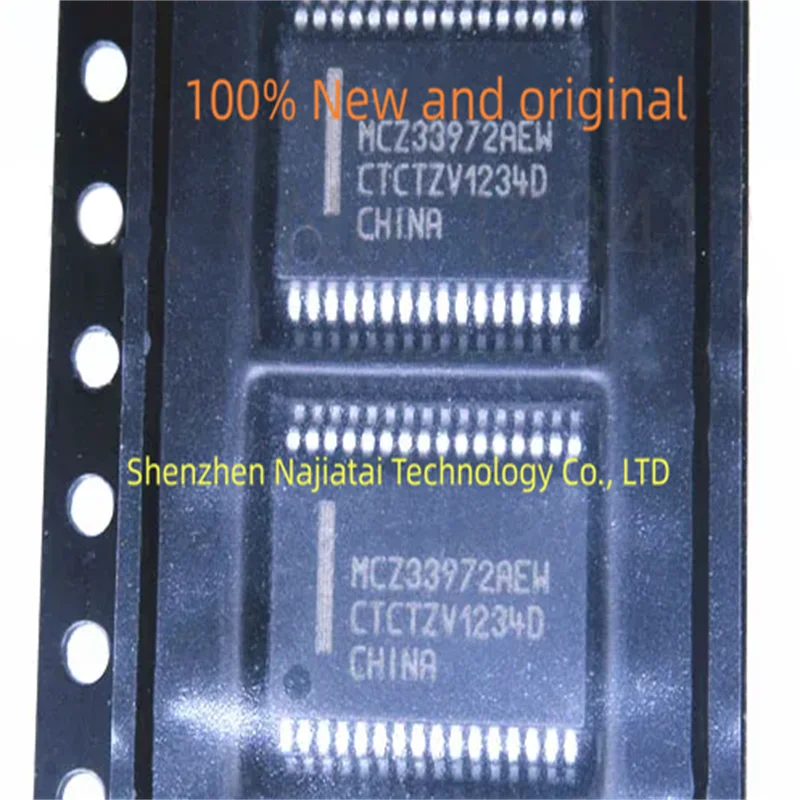 10PCS/LOT 100% New Original MCZ33972AEWR2 MCZ33972AEW SSOP32 IC Chip