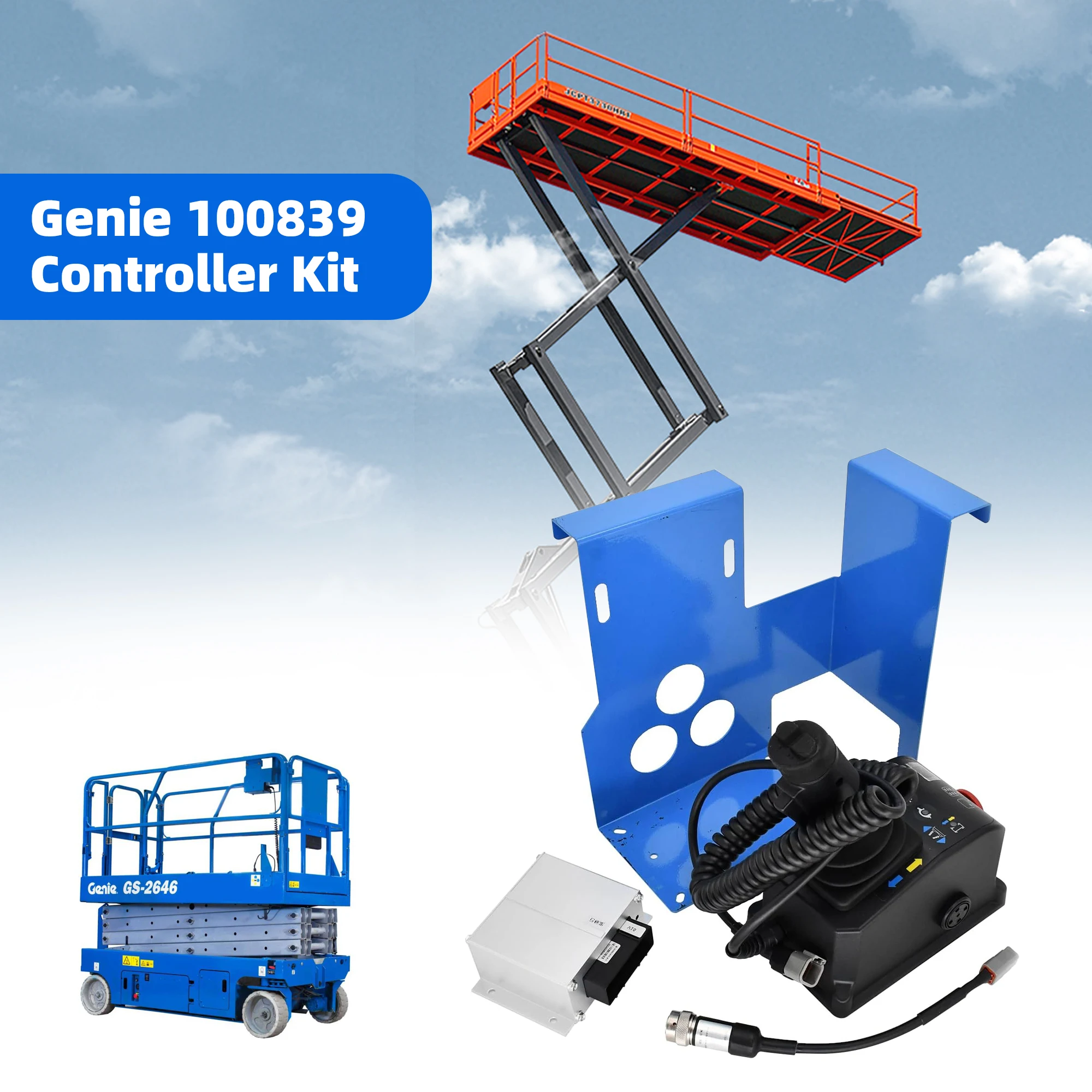 

Комплект для обновления блока управления 105295GT 105295 для ножничных подъемников Genie GS-1530, GS-2032, GS-2632, GS-2646, GS-3246