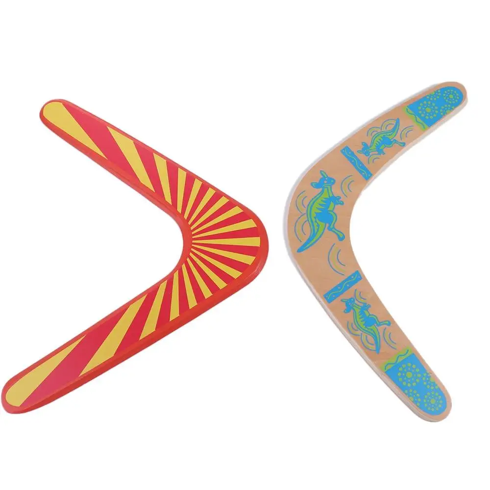 Nieuwe Kangoeroe Throwback V-vormige Boomerang Flying Disc Throw Catch Outdoor Game kinderspeelgoed Ouder-kind interactieve spel rekwisieten