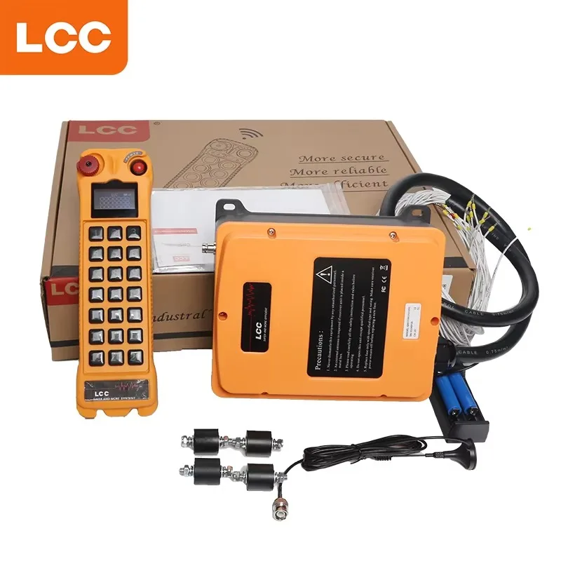 QM2100 21 Channel Single Speed Wireless Switch Radio Transmitter Receiver Remote Control For Crane