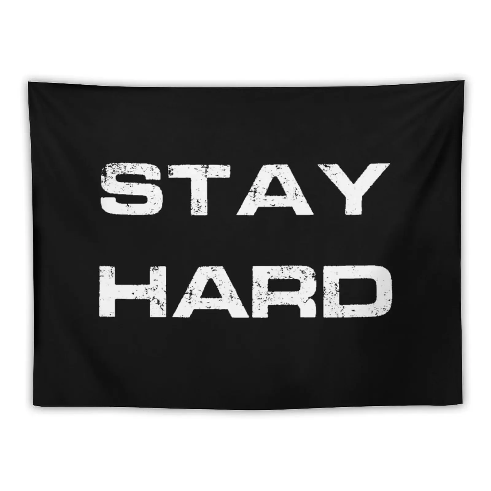 

Stay Hard! Tapestry Wall Hanging Cute Decor Aesthetic Room Decoration Tapestry