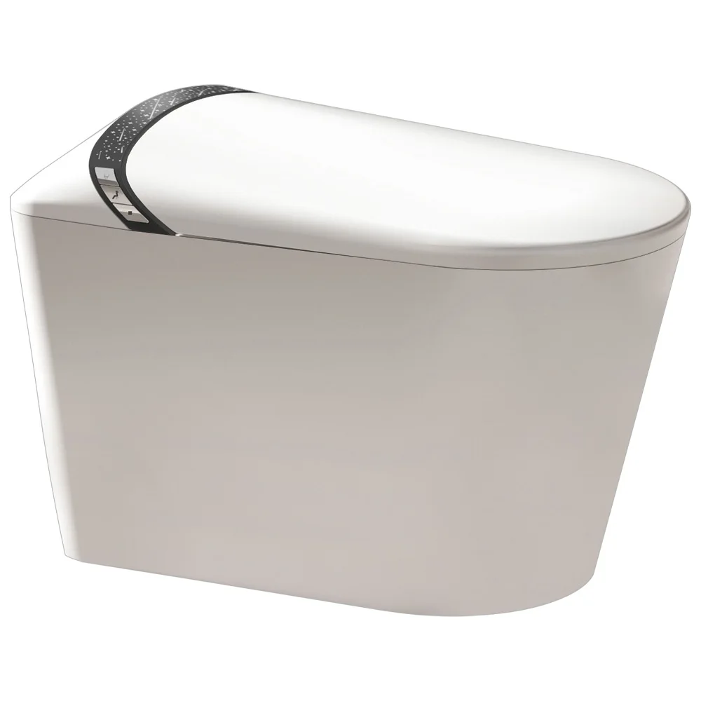 Gypsy Smart Toilet Large Size Large Seat Ring Voice Control Full Automatic Induction Flip Foam Shield Siphon