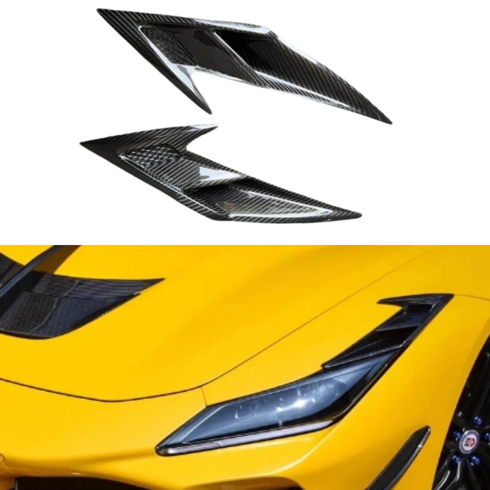 3k High-quality Dry Carbon Fiber Headlight Decoration Body Kit for Ferrari F8 Upgrade PK Style, Customized Car Kit, Car Supplies