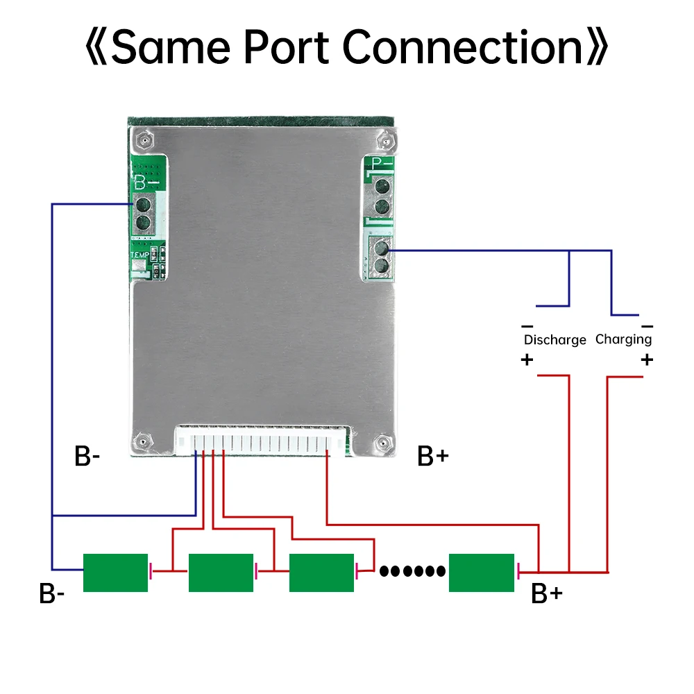 

1 шт. BMS 16S 50A 60 В плата зарядки литиевой батареи 18650 с модулем балансировочной платы защиты для arduino
