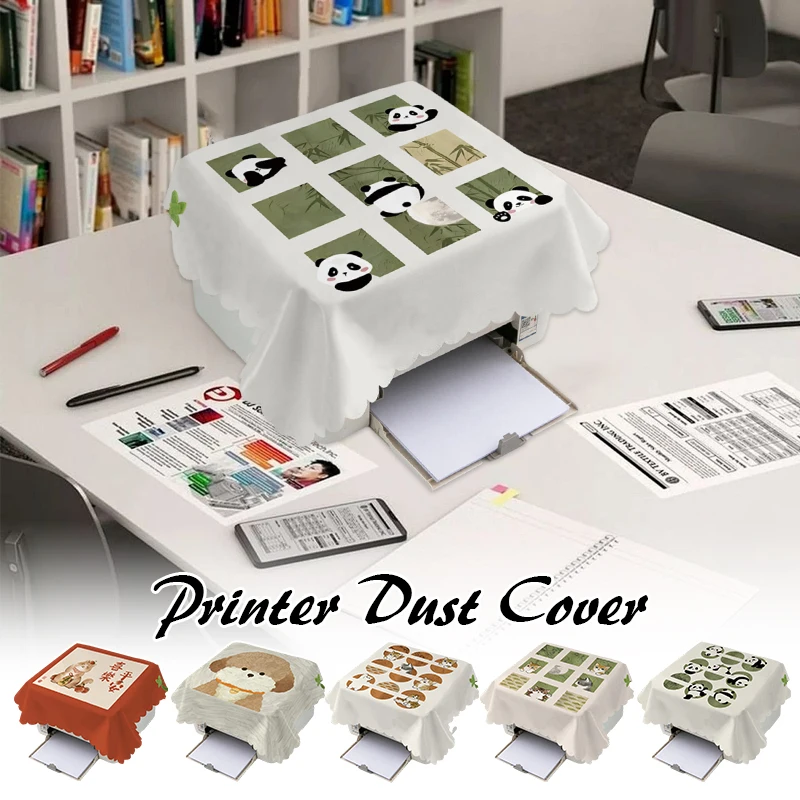 Printer Dust Cover Copier Projector Dust Towel Universal Household Kitchen Microwave Oven Air Fryer Dust Cover