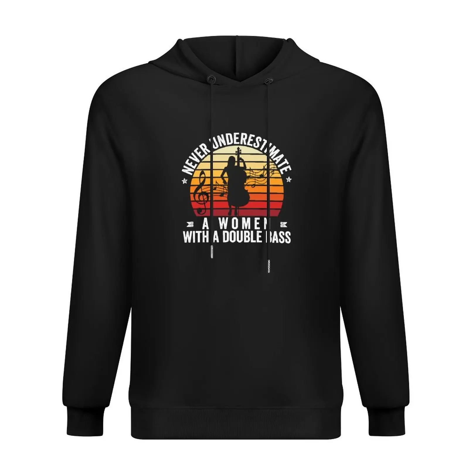 

funny double bass instrument quote - double bass women - double bass player Hoodie mens clothes oversized hoodie