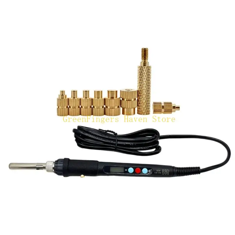 F68D Accuracy Threaded Brass Fusions Nut for Efficient Soldering & Equipment Repair