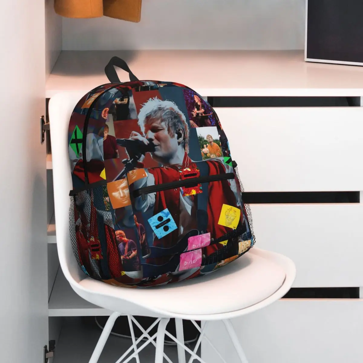 

Ed Sheeran Backpack Student BookBag Children School Bag Laptop Shoulder Bags for Boys Girls