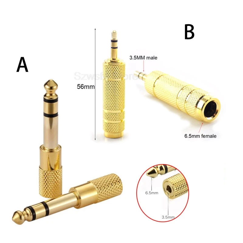 10Pcs Audio Adapter…