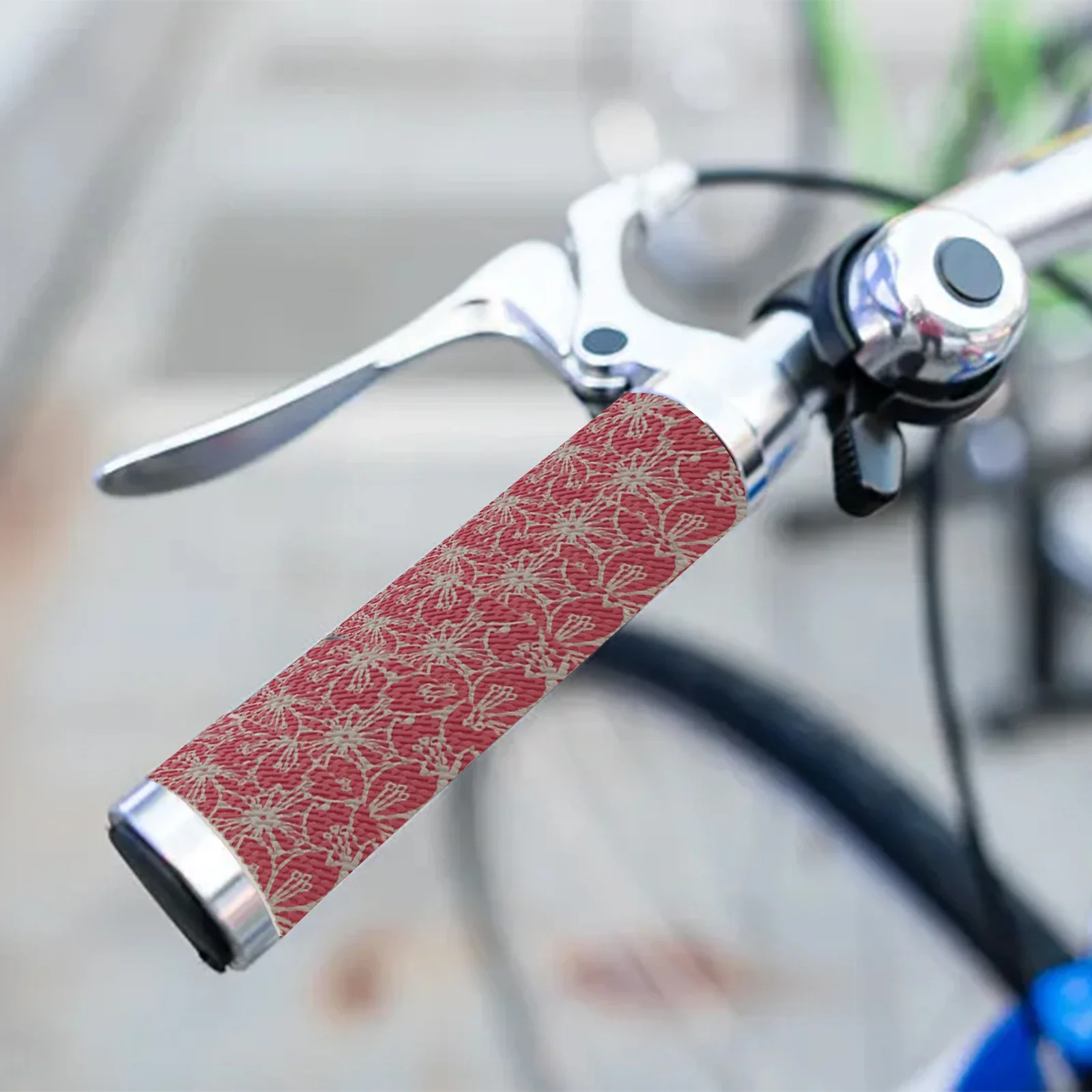 

EVA Shock Absorber Comfortable Block Package Content Sakura Bicycle Straight Handle Aluminum Wear Resistant Block