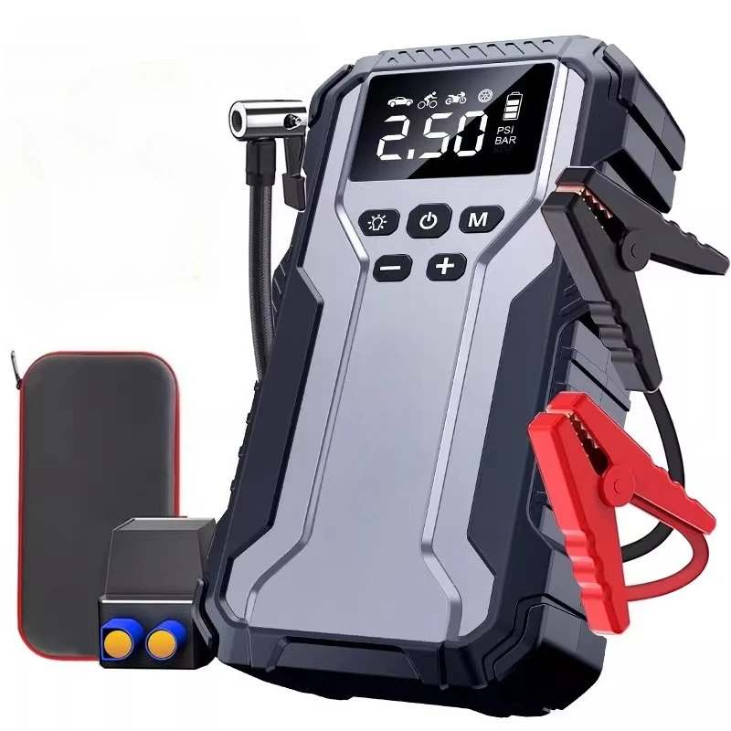 Emergency Start Power Supply, Car Intelligent Inflatable All-in-one Machine, Large-capacity Multi-function Electric Artifact