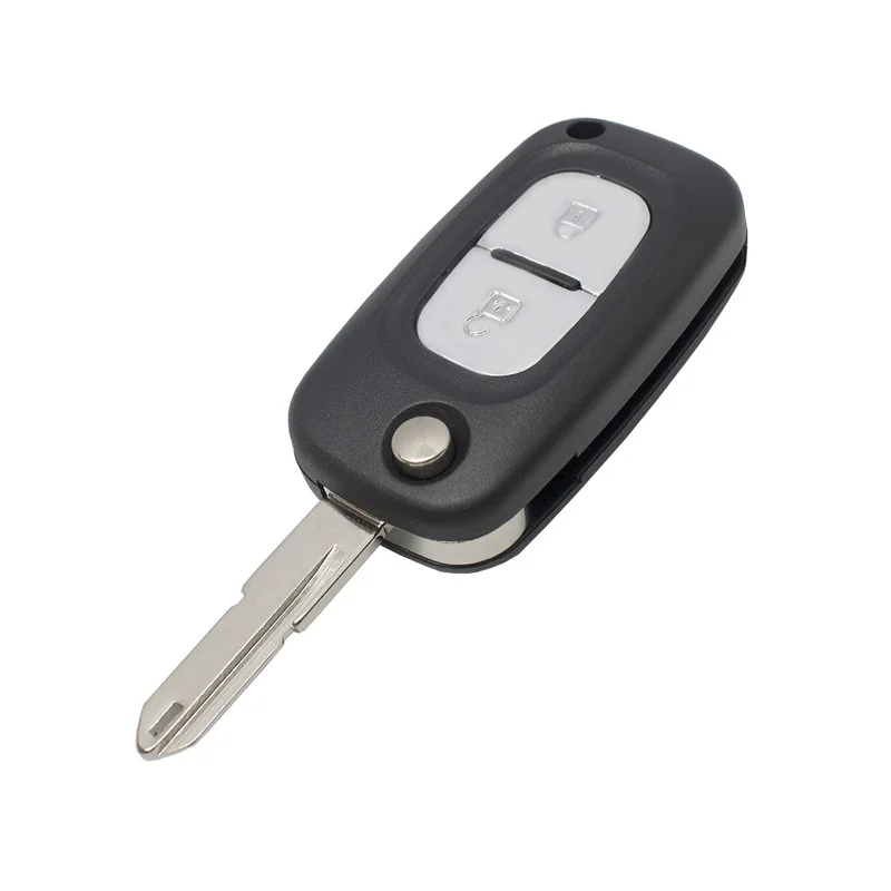 XNRKEY Folding Remote Filp Car Key Shell Case 2/3 Buttons For Renault Clio Scenic Megane III Vivaro Movano Traffic Master Kangoo