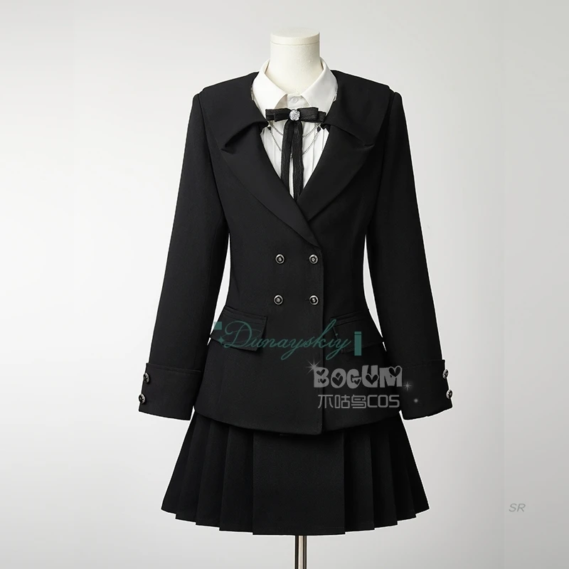 

Игра Love and Deepspace Heroines Косплей disfraz Черная школьная форма Эконом красочные мечты Юбка Платье Хэллоуин Карнавал