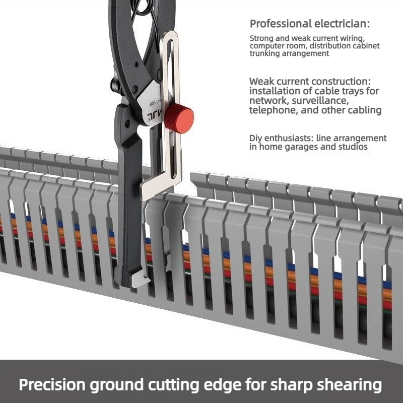 Cable Tray Clamp PVC Cable Trays Special Tooth Extraction Pliers Top Cutters Electrician Wire Pliers Tools Wiring Tools