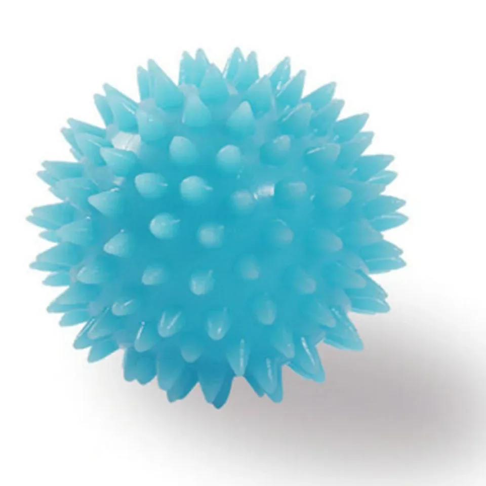 TPR spike massage ball trigger point exercise fitness hand and foot pain relief plantar fasciitis relief hedgehog 6.5 cm ball