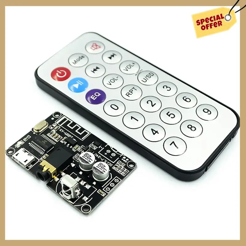 أداء مستقر-لوحة استقبال الصوت بلوتوث 5.0 Mp3 لوحة فك الترميز بدون فقدان وحدة موسيقى ستيريو لاسلكية مع Rem
