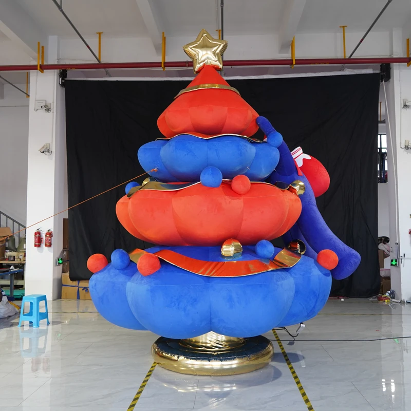 360 Factory Customized Festive Christmas Tree for Holiday Decor and Advertising Inflatables