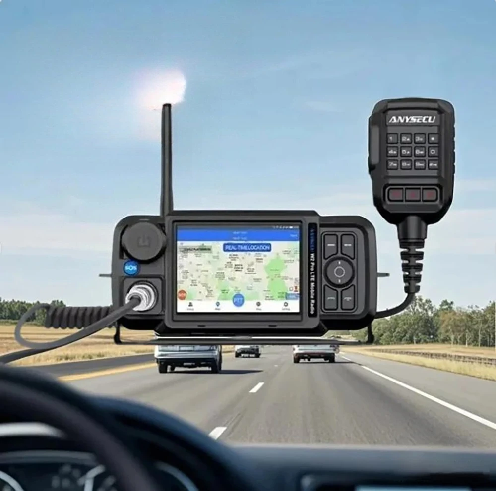 

N61 Mobile Radio Anysecu 4G-W2Pro 4g Network Radio Android 7.0 LTE WCDMA GSM WIFI PTT Mobile Phone work with Zello/ Real PTT