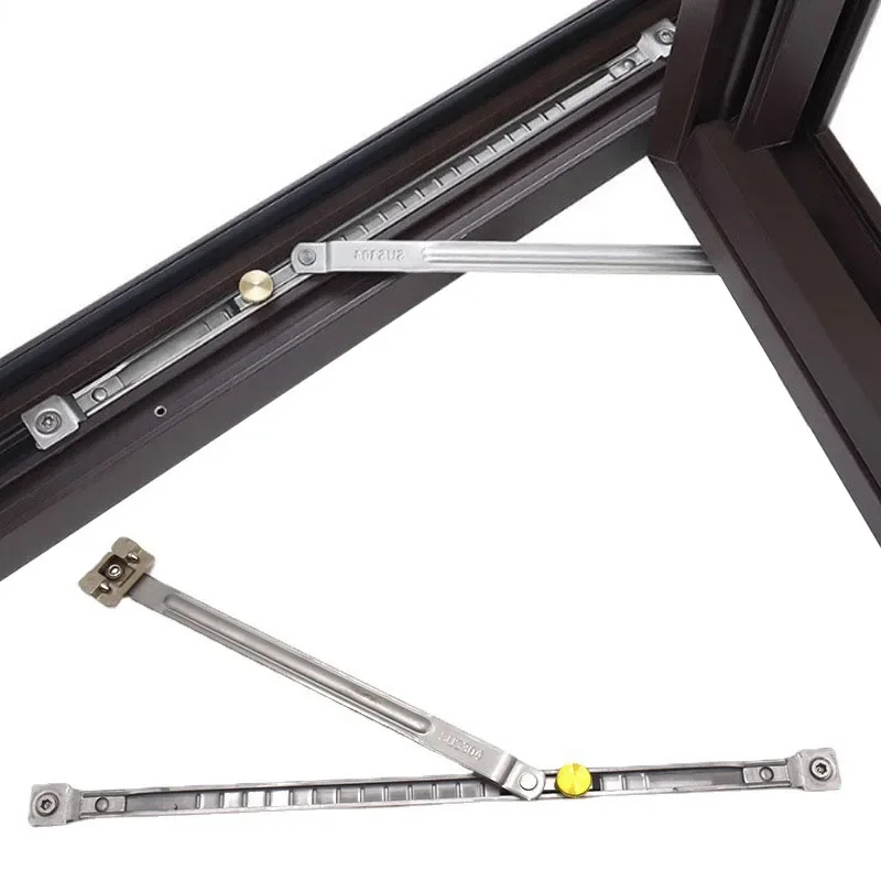 Stainless Steel Telescopic Wind Brace Locator Aluminum Window Position Stopper Control Sliding Bracing Support Limiter