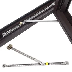 Stainless Steel Telescopic Wind Brace Locator Aluminum Window Position Stopper Control Sliding Bracing Support Limiter