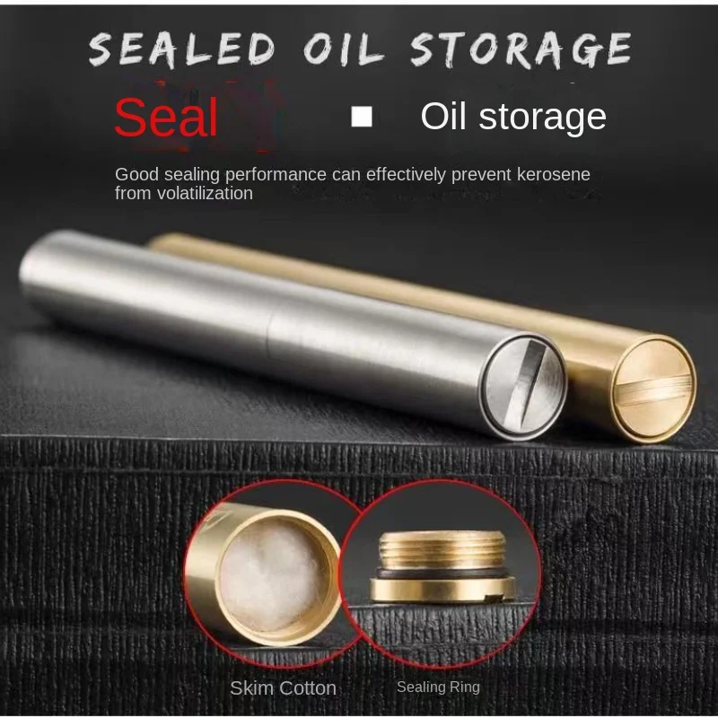 Torch Lighter Can Be Loaded Into Cigarette Box Nunchaku Cylindrical Decompression Grinding Wheel Lighter Mini Stick