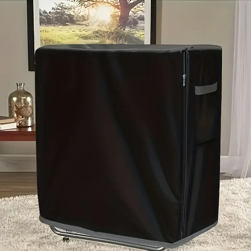 

Universal Rollaway Bed Storage Bag Protector (Black) - Weatherproof, Folding, and Durable for Outdoor Furniture